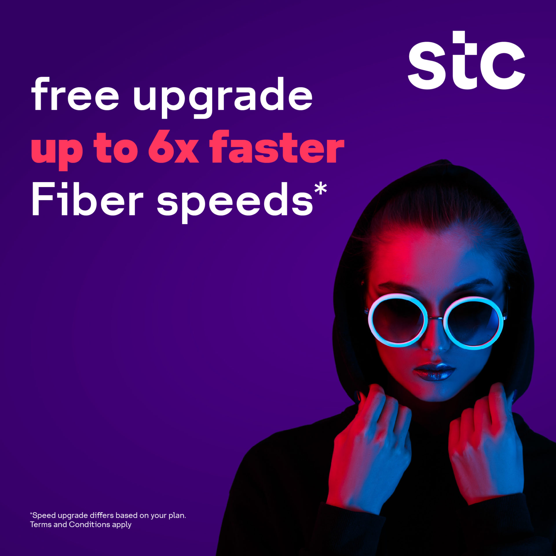 stc Bahrain offers an exclusive upgrade on Fiber with up to 6 times the ...